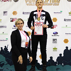 Студент университета Михаил Светанков стал чемпионом мира в номинации «народный жим» в категории до 90 кг