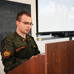 На военной кафедре РТУ МИРЭА состоялась конференция по проблемам развития военного дела