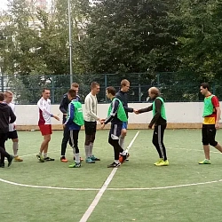 В кампусе МИТХТ состоялся турнир по мини-футболу среди 7 команд