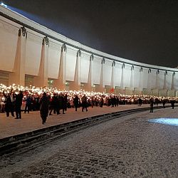 Студенты колледжа РТУ МИРЭА приняли участие в акции ко Дню полного освобождения Ленинграда от фашистской блокады 