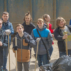 В университете состоялся субботник