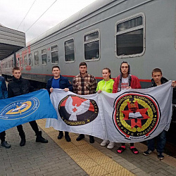 Студенты-спасатели ВСКС помогут в тушении пожаров в Красноярском крае