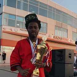 Иностранный студент РТУ МИРЭА завоевал серебро в Чемпионате мира по национальной татарской борьбе куреш
