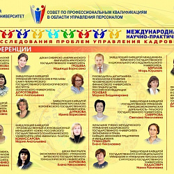 Университет провёл Международную научно-практическую конференцию «Современные исследования проблем управления кадровыми ресурсами»