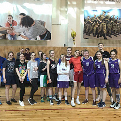 В университете проведён Кубок ректора по баскетболу, приуроченный ко Дню защитника Отечества