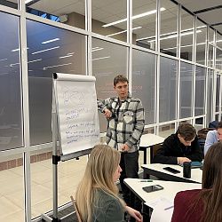 Студенты СНО «Спектр» Института радиоэлектроники и информатики приняли участие в научно-исследовательском интенсиве в г. Красноярске 