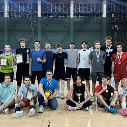 Определены победители Кубка кафедры физического воспитания по волейболу