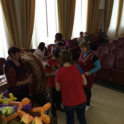 5 апреля Социальный отряд «МИР» посетил Дмитровский детский дом-интернат для детей с физическими недостатками «Возрождение».