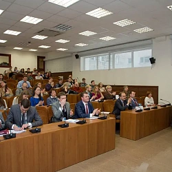На площадке университета состоялось пленарное заседание Международной научно-практической конференции «Универсальный дизайн — равные возможности — комфортная среда»