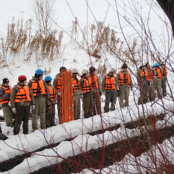 На базе РТУ МИРЭА состоялись учебно-тренировочные сборы студентов-спасателей