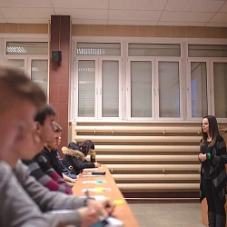 В университете состоялась встреча студентов с представителями компании «Центр международного обмена»
