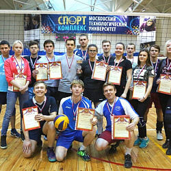 В университете прошли Первенства по волейболу