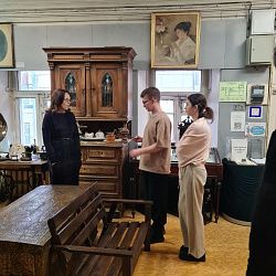 Студенты Института технологий управления посетили тематическую экскурсию в Музее предпринимателей, меценатов и благотворителей