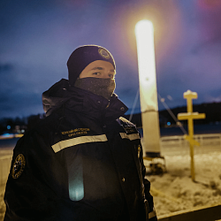 Добровольцы ВСКС обеспечивали безопасность верующих в период крещенских купаний