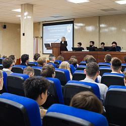 В рамках конференции «Кибербезопасность: технические и правовые аспекты защиты информации» состоялась секция «Трибуна молодого ученого»