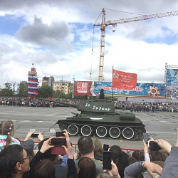 Студенты и сотрудники университета совершили автопробег по маршруту Москва - Белгород - Волгоград - Москва