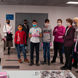 Российское движение школьников представило новый игровой сервер Minecraft с достопримечательностями нашей страны в Детском технопарке «Альтаир» РТУ МИРЭА