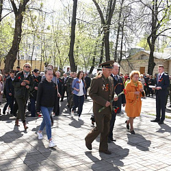 В университете прошли торжественные мероприятия, посвященные Дню Победы