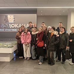 Учащиеся ИТХТ имени М.В. Ломоносова познакомились со всеми этапами очистки сточной воды в ходе экскурсии 