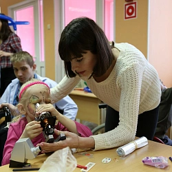 2 апреля группа студентов Московского технологического университета посетила Дмитровский детский дом-интернат «Возрождение»
