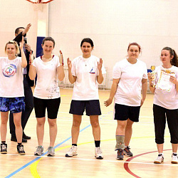 В университете состоялся женский турнир по мини-футболу «Кубок Марта», посвященный Международному женскому дню