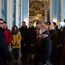 Студенты университета посетили Воскресенский Ново-Иерусалимский мужской монастырь с экскурсией
