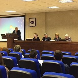 В университете состоялась ежегодная студенческая научно-теоретическая конференция «Общественные отношения в области обеспечения экономической безопасности субъектов государства, общества и личности»