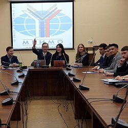 Студентка ИКБСП успешно проявила себя в ходе Парламентской модели МГИМО-2019