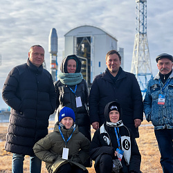 Ракетоноситель Союз-2.1б с малым космическим аппаратом RTU MIREA1 подготовлен к запуску