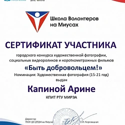 Волонтёрский отряд колледжа РТУ МИРЭА подвёл итоги деятельности в уходящем году
