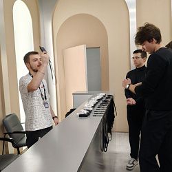 Студенты Института технологий управления посетили выставку «Путешествие по России»  