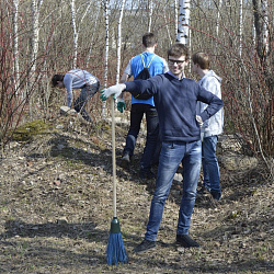 В университете прошли субботники