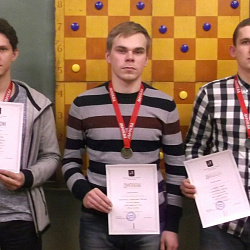 Студенты университета заняли призовые места на соревнования по шашкам