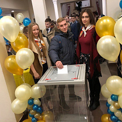 В университете прошёл очный этап конкурса «Студент года», заключающийся в открытом голосовании