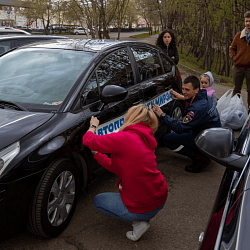 Студенты РТУ МИРЭА отправились в автопробег Москва – Волгоград по местам воинской славы