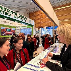 РТУ МИРЭА вновь представил свои образовательные программы на выставке в Туркменистане