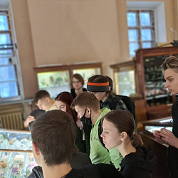 Первокурсники ИПТИП посетили минералогический музей им А.Е. Ферсмана