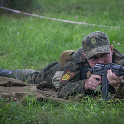 Ряд студентов военного учебного центра РТУ МИРЭА приняли присягу