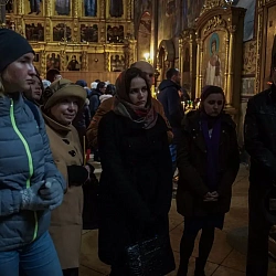 Группа студентов и преподавателей университета посетила Троице-Сергиеву Лавру
