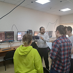 В VR-лаборатории ИПТИП состоялся мастер-класс по созданию 3D-моделей и VR-проектов