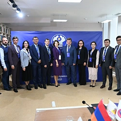 РТУ МИРЭА представил рекомендации «О мерах выявления и поддержки талантливых детей и молодёжи» на мероприятиях Совета по делам молодёжи государств-участников СНГ в Республике Армения