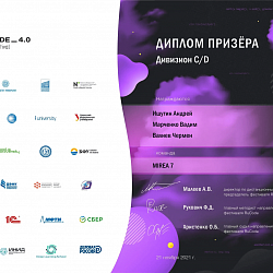 Команды сборной РТУ МИРЭА стали призёрами финального чемпионата по алгоритмическому программированию RuCode 4.0 дивизиона C/F