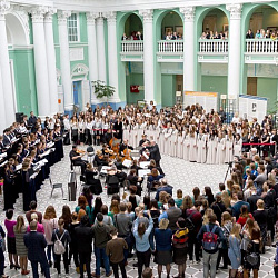 Камерный хор университета принял участие в «Фестивале хоров», посвященном 145-летию МПГУ