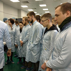 Научно-производственное объединение «Орион» провело экскурсию для студентов Колледжа