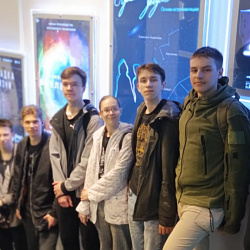 Студенты Колледжа программирования и кибербезопасности побывали с экскурсией в Московском планетарии