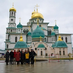 Студенты университета посетили Воскресенский Ново-Иерусалимский мужской монастырь с экскурсией