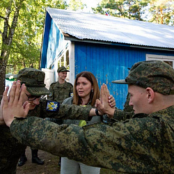 В рамках проекта «Лето в Спецназе» проведены занятия с психологом для студентов ВУЦ при РТУ МИРЭА