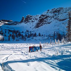 Участники «Команды Арктики» завершили зимнюю экспедицию в природный парк «Ергаки»