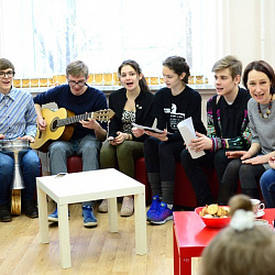 Студенты университета посетили Городской семейный реабилитационный клуб «Липки»
