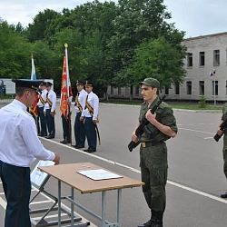 В МИРЭА приняли присягу первые солдаты запаса